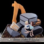 Marriage Under Construction – An engagement cake with a difference! {Goomeri Engagement Cake}