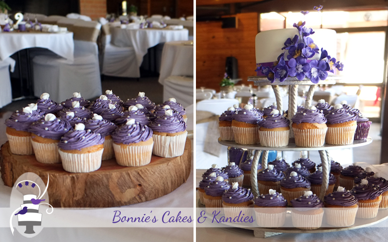 Wedding cake and cupcakes Gympie