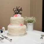 Romantic Ruffles at Rainbow Shores {Rainbow Beach Wedding Cake with Milque Photography and Films}